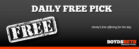 daily free picks.